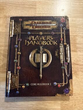 Dungeons And Dragons Players Handbook Core Rulebook 1 (W/CD) Hardcover